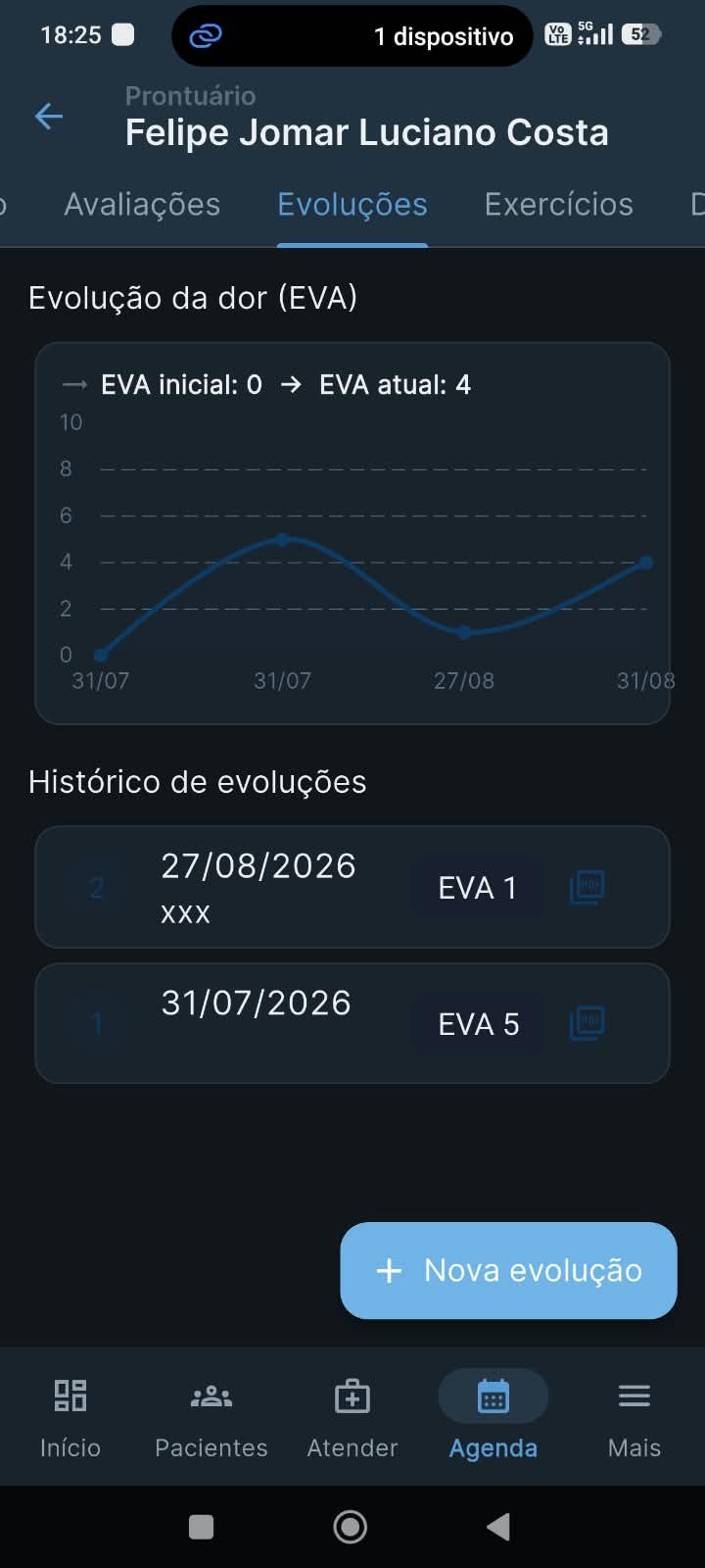 Evolução mobile