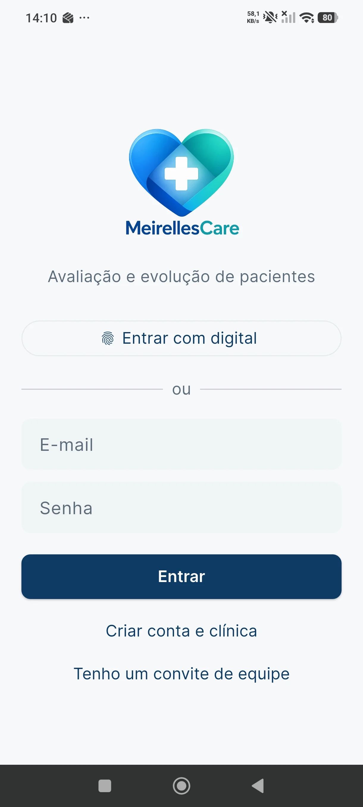 Login mobile